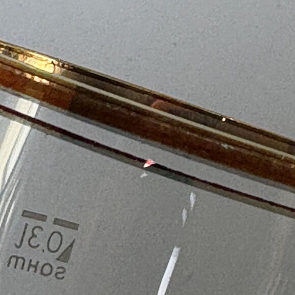 Kostritzer Schwarzbier 0.3L German Beer Glass Stemmed Gold Rim Black Lager - Picture 8 of 8